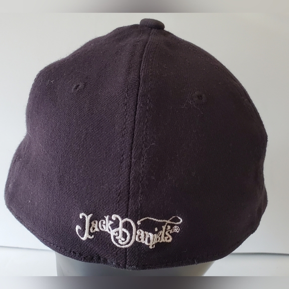 Jack Daniel's Unisex Old No.7 Brand Elastic Band Baseball Hat / Cap - EUC - Picture 2 of 5